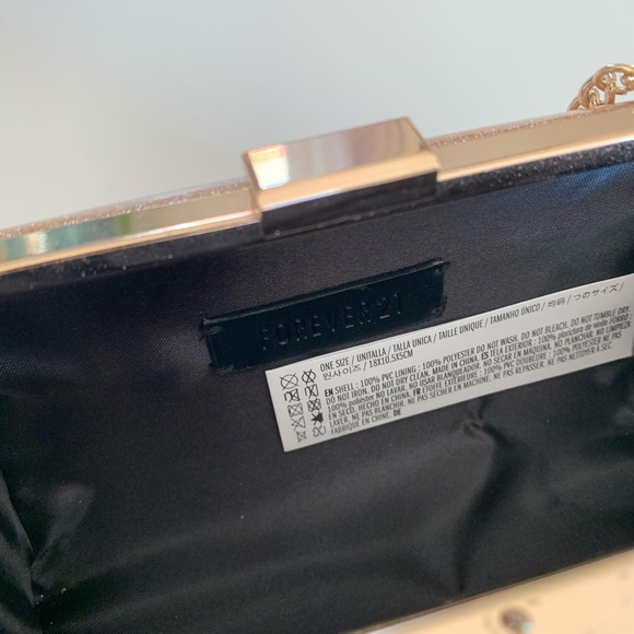Rose Gold Forever21 Bag - Picture 3 of 3